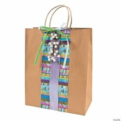 Cheap 😍 10 1/2" x 5 1/4" x 13" Large Brown Kraft Paper Gift Bags - 12 Pc. ✔️ -Party Bags & Containers Shop 10 1 2 x 5 1 4 x 13 large brown kraft paper gift bags 12 pc 48 632 a02
