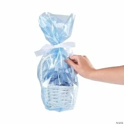 Wholesale 😉 10" x 17 3/4" Bulk Large Transparent Basket Cellophane Bag Assortment - 72 Pc. 🛒 -Party Bags & Containers Shop 10 x 17 3 4 bulk large transparent basket cellophane bag assortment 72 pc 26 1859 a02