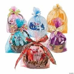 Wholesale 😉 10" x 17 3/4" Bulk Large Transparent Basket Cellophane Bag Assortment - 72 Pc. 🛒 -Party Bags & Containers Shop 10 x 17 3 4 bulk large transparent basket cellophane bag assortment 72 pc 26 1859 a03