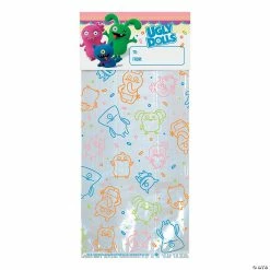 Discount ⌛ 11" Medium UglyDolls Cellophane Bags - 20 Pc. ⭐