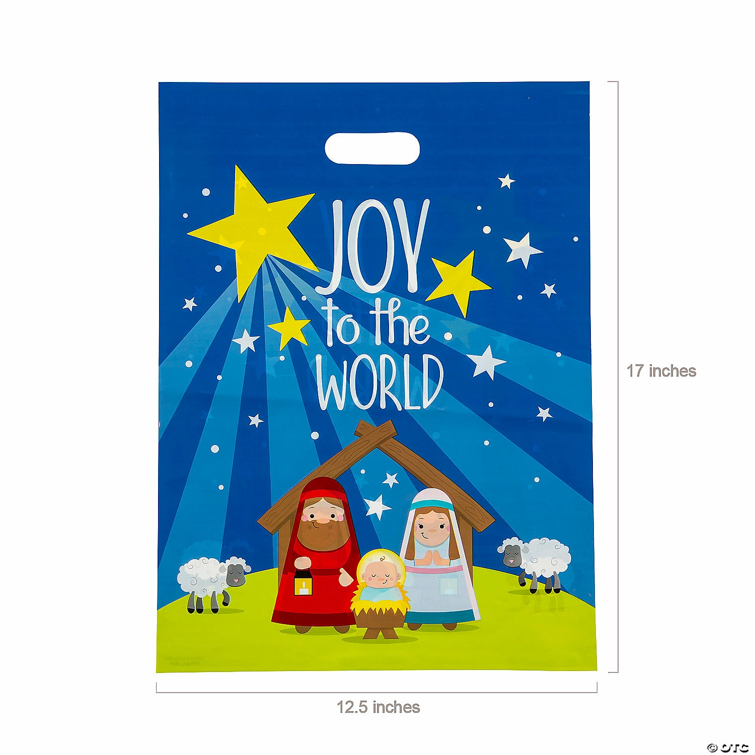 Hot Sale π 12 1/2" x 17" Bulk Large Nativity Plastic Goody Bags - 50 Pc. β 2 Hot Sale π 12 1/2" x 17" Bulk Large Nativity Plastic Goody Bags - 50 Pc. β - Image 2