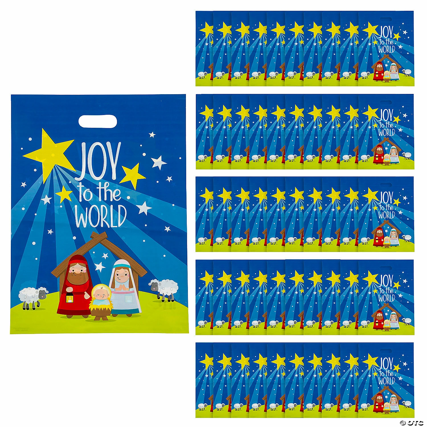 Hot Sale π 12 1/2" x 17" Bulk Large Nativity Plastic Goody Bags - 50 Pc. β 1 Hot Sale π 12 1/2" x 17" Bulk Large Nativity Plastic Goody Bags - 50 Pc. β