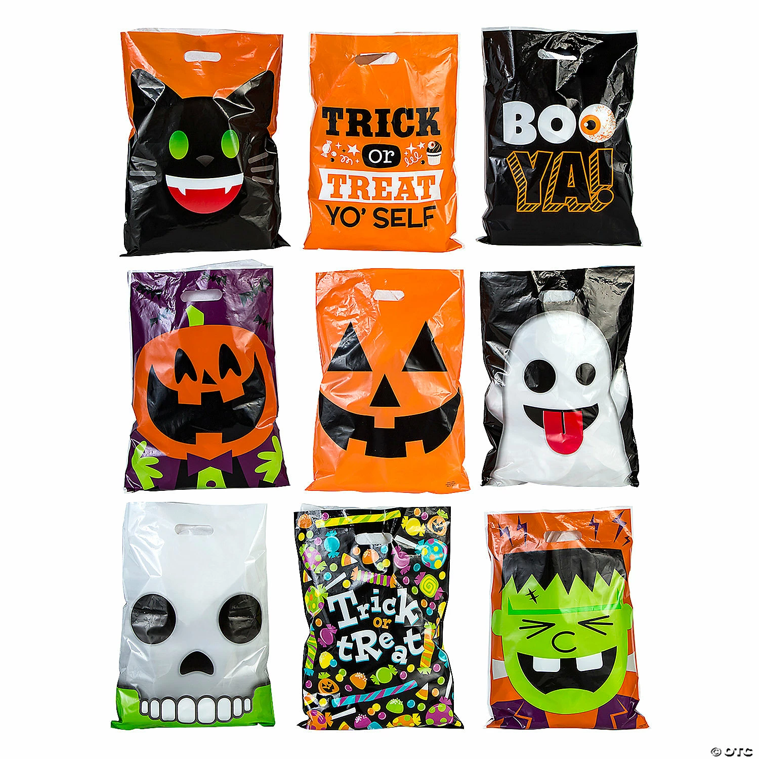 Wholesale ๐ 12 1/2" x 17" Bulk Medium ๐ง Halloween Trick-or-Treat Plastic Goody Bag Assortment - 250 Pc. ๐ 1 Wholesale ๐ 12 1/2" x 17" Bulk Medium ๐ง Halloween Trick-or-Treat Plastic Goody Bag Assortment - 250 Pc. ๐