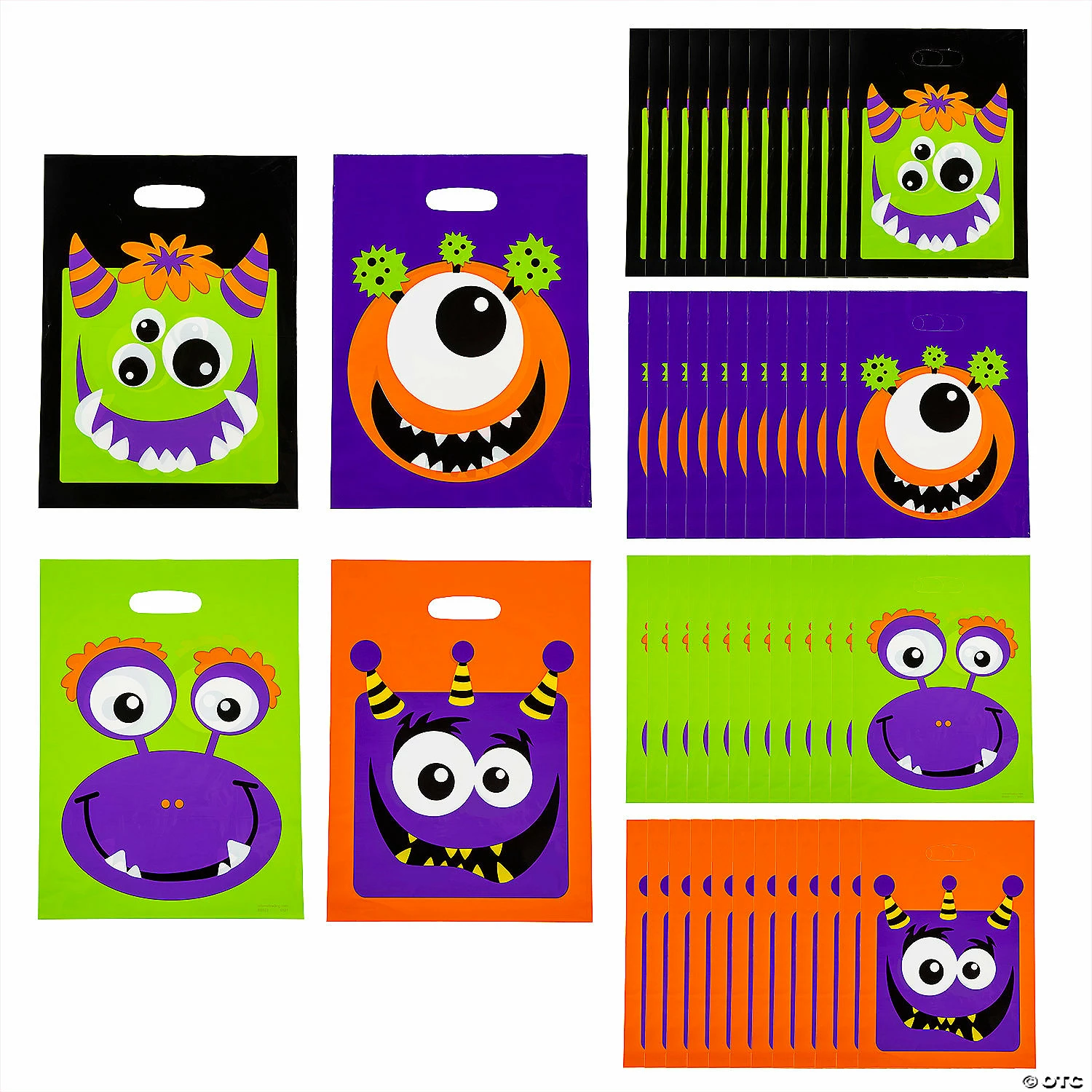 Buy π 12 1/2" x 17" Bulk Monster Trick-or-Treat Bags- 100 Pc. β 1 Buy π 12 1/2" x 17" Bulk Monster Trick-or-Treat Bags- 100 Pc. β