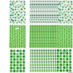 Brand new ๐ 12 1/2" x 17" Bulk St. Patrick's Day Plastic Goody Bags - 50 Pc. ๐