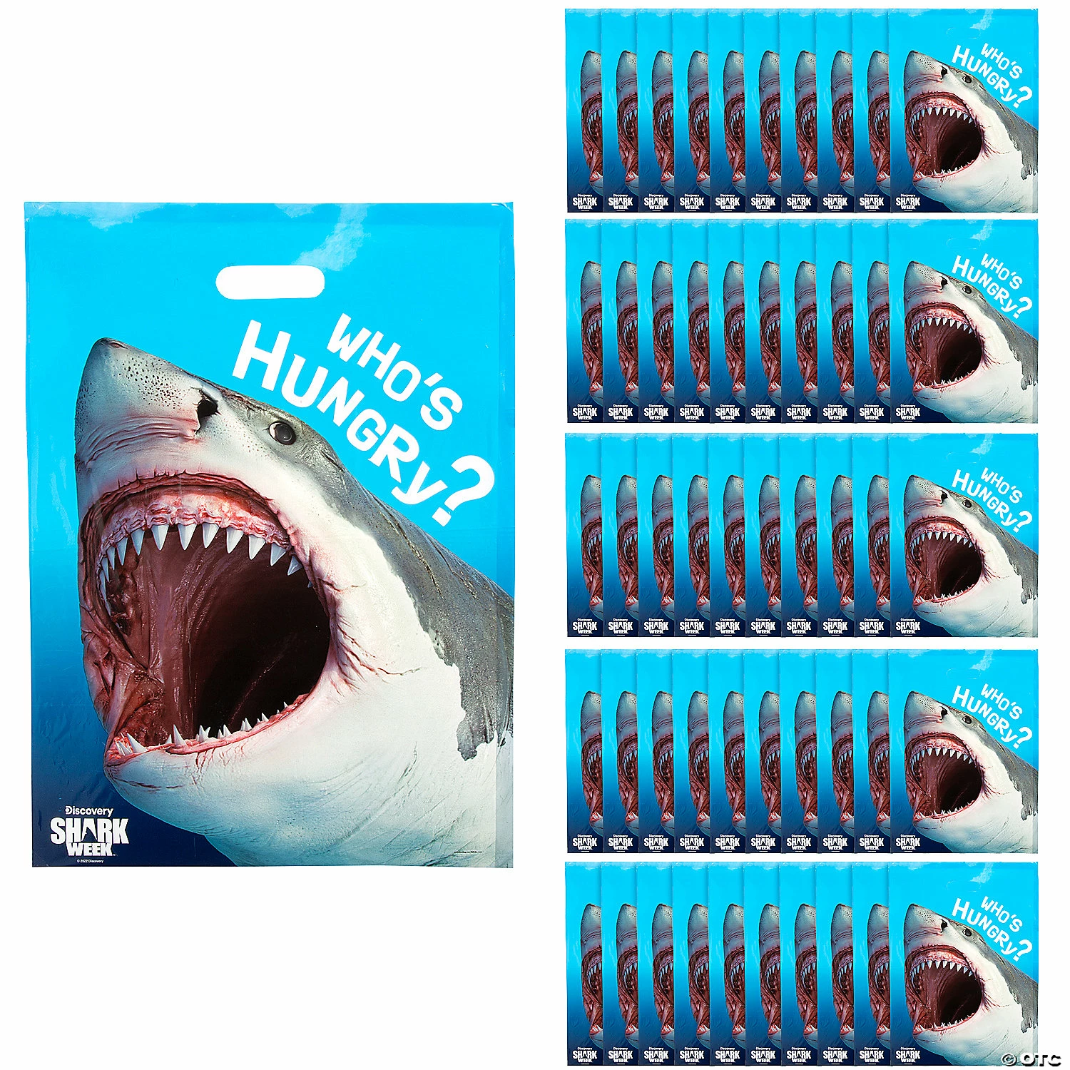 Cheap 🥰 12 1/2" x 17" Discovery Shark Week™ Plastic Goody Bags – 50 Pc. 🔥 1 Cheap 🥰 12 1/2" x 17" Discovery Shark Week™ Plastic Goody Bags – 50 Pc. 🔥