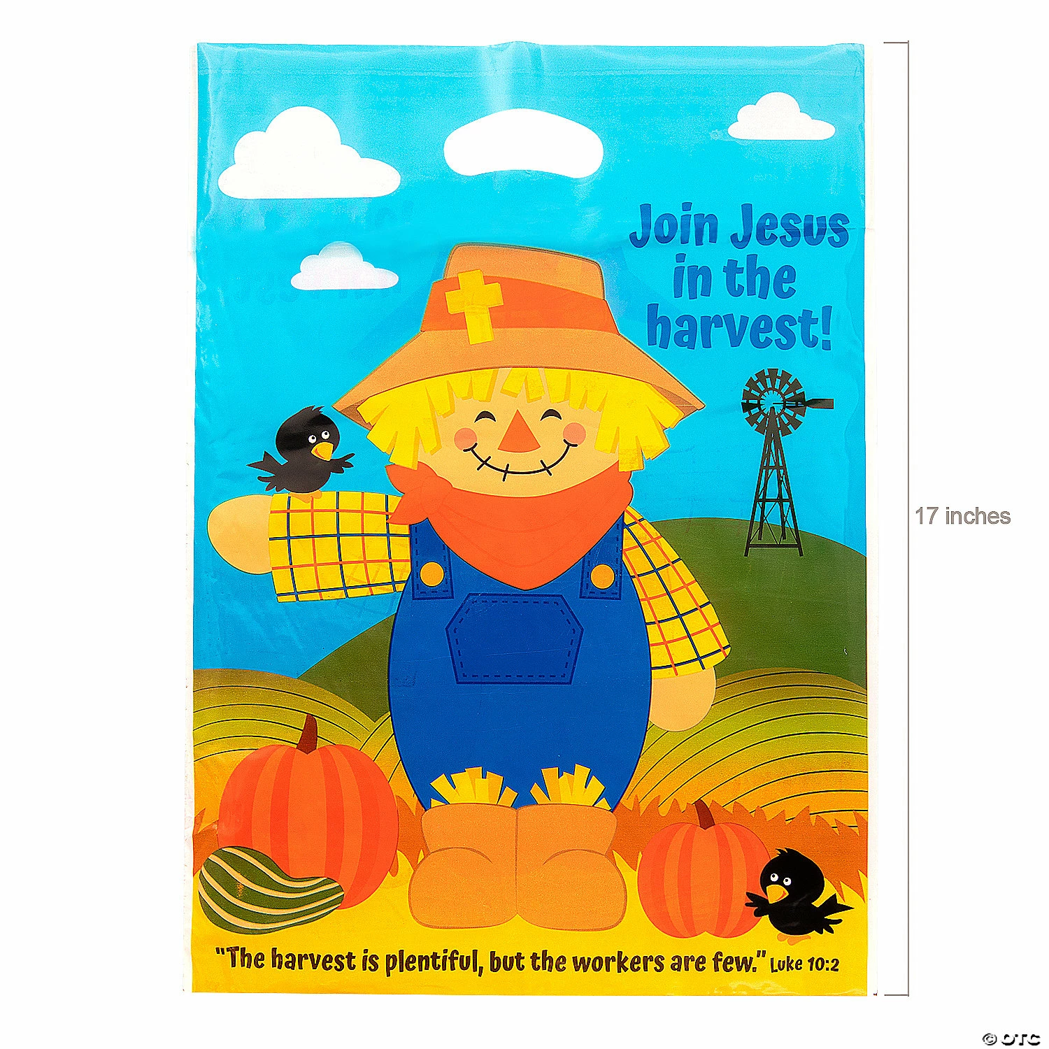 Best Sale β 12 1/2" x 17" Large Plastic Harvest Inspirations Goody Bags - 50 Pc. π 2 Best Sale β 12 1/2" x 17" Large Plastic Harvest Inspirations Goody Bags - 50 Pc. π - Image 2