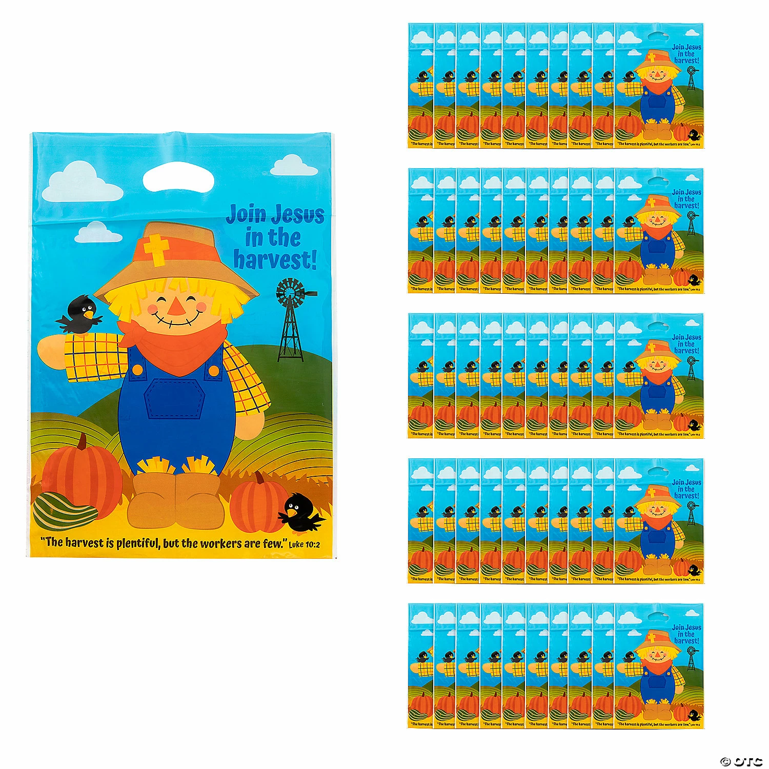 Best Sale β 12 1/2" x 17" Large Plastic Harvest Inspirations Goody Bags - 50 Pc. π 1 Best Sale β 12 1/2" x 17" Large Plastic Harvest Inspirations Goody Bags - 50 Pc. π