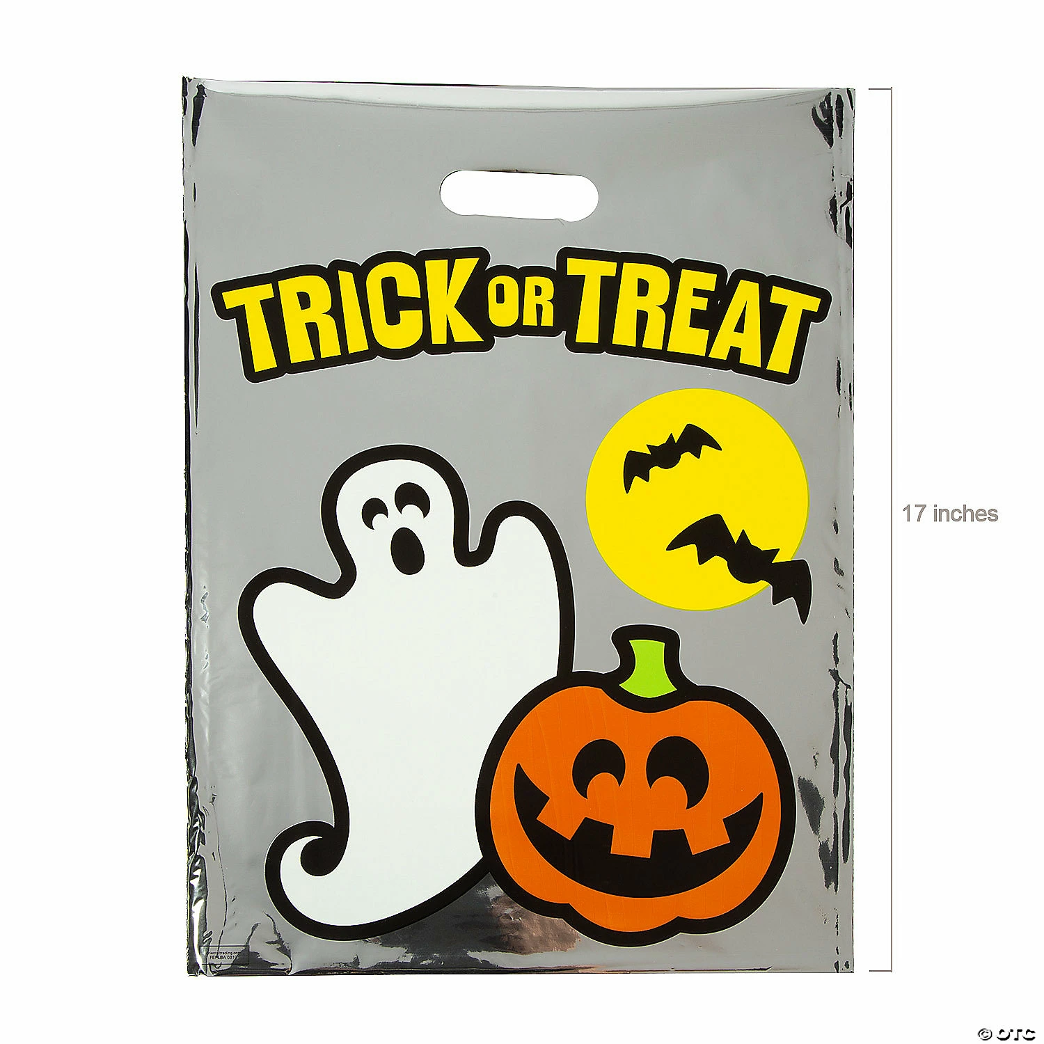 Buy β€οΈ 12 1/2" x 17" Plastic Reflective π Halloween Goody Bags - 50 Pc. π 2 Buy β€οΈ 12 1/2" x 17" Plastic Reflective π Halloween Goody Bags - 50 Pc. π - Image 2