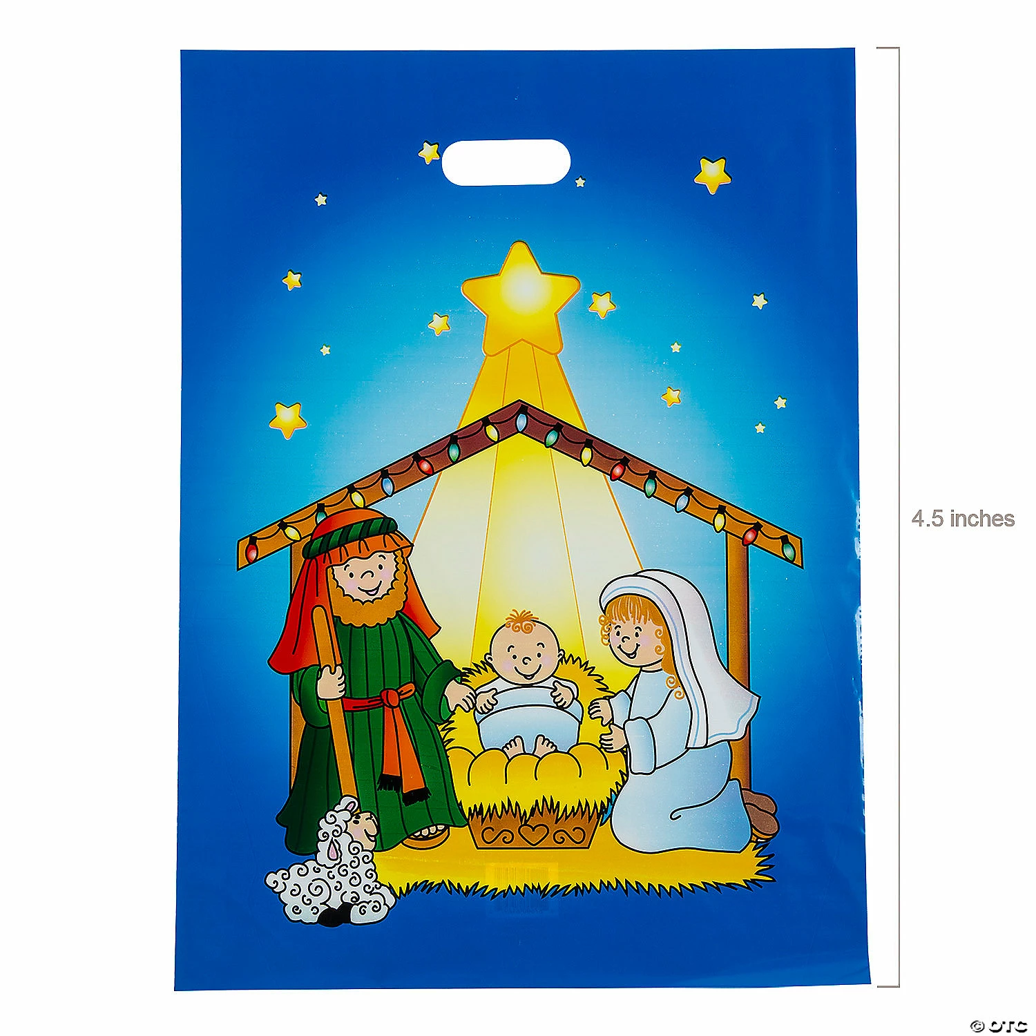 Promo π 12" x 17" Bulk Large Nativity Plastic Goody Bags - 50 Pc. β¨ 2 Promo π 12" x 17" Bulk Large Nativity Plastic Goody Bags - 50 Pc. β¨ - Image 2