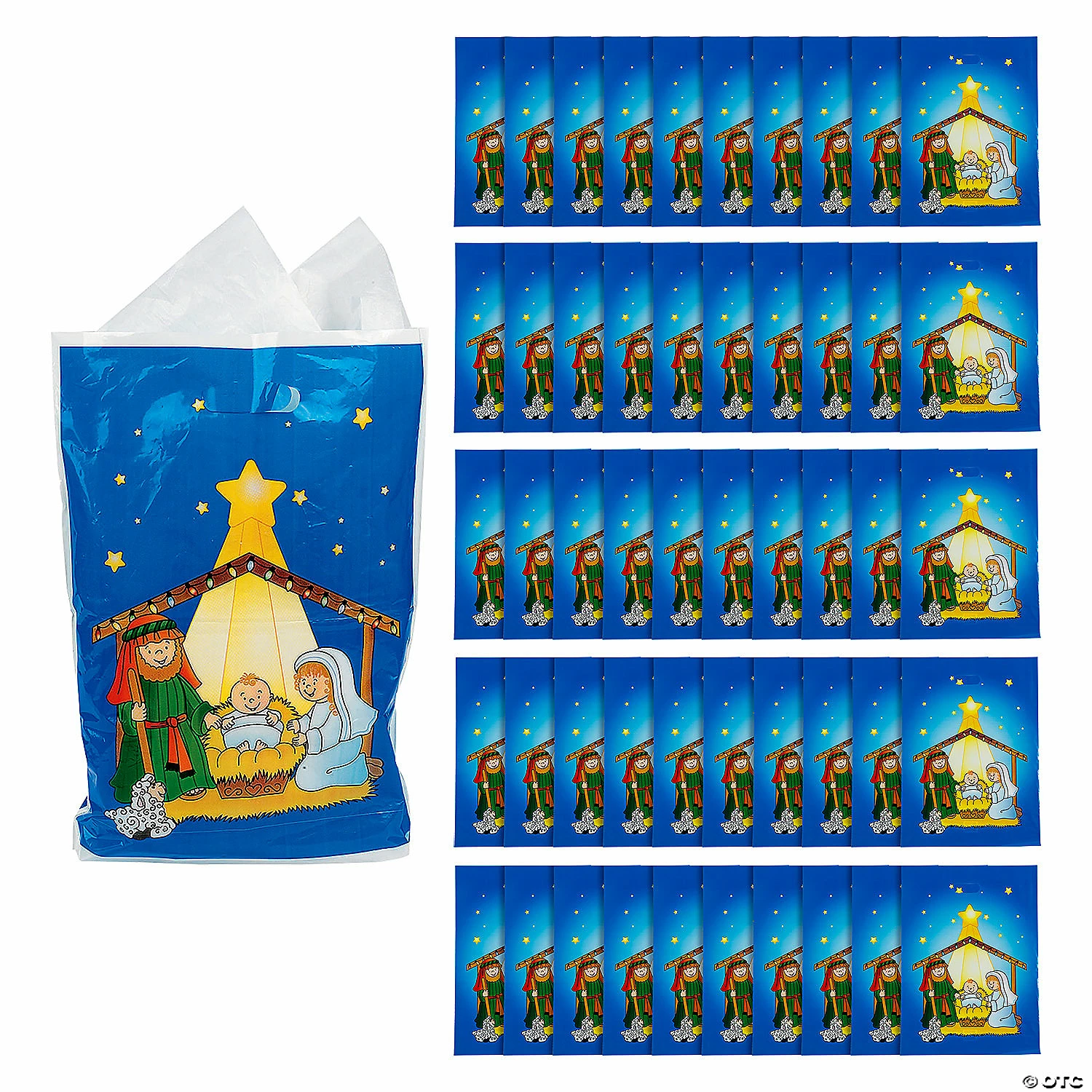 Promo π 12" x 17" Bulk Large Nativity Plastic Goody Bags - 50 Pc. β¨ 1 Promo π 12" x 17" Bulk Large Nativity Plastic Goody Bags - 50 Pc. β¨