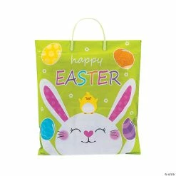Best reviews of ✨ 14" x 16" Large Easter Egg Hunt Plastic Bags - 12 Pc. ⌛