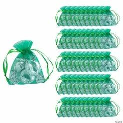 Wholesale ✨ Mini Organza Drawstring Treat Bags - 50 Pc. ✔️