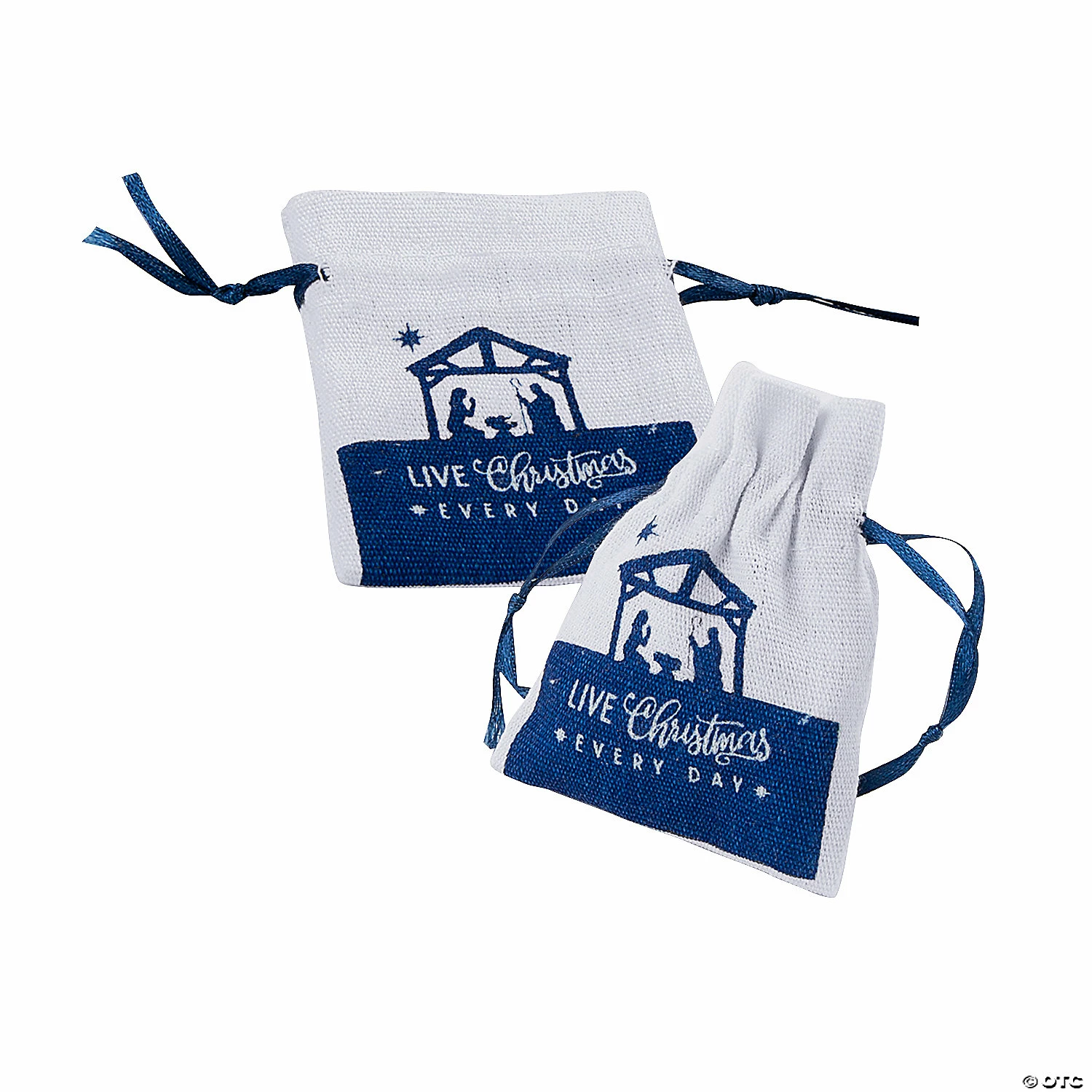 Best Pirce π 2 1/2" x 3 1/2" Mini Nativity Canvas Drawstring Bags - 12 Pc. π 1 Best Pirce π 2 1/2" x 3 1/2" Mini Nativity Canvas Drawstring Bags - 12 Pc. π