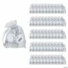 Discount 🤩 Mini Organza Drawstring Treat Bags - 50 Pc. 😉