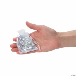 Cheapest ✔️ Mini Organza Drawstring Treat Bags - 50 Pc. 🤩 -Party Bags & Containers Shop 2 1 2 x 3 1 2 mini white organza drawstring treat bags 50 pc 3 745 a02