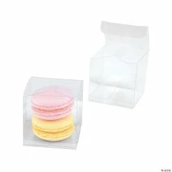 Hot Sale 😀 2" Small Clear Favor Boxes - 24 Pc. 🌟