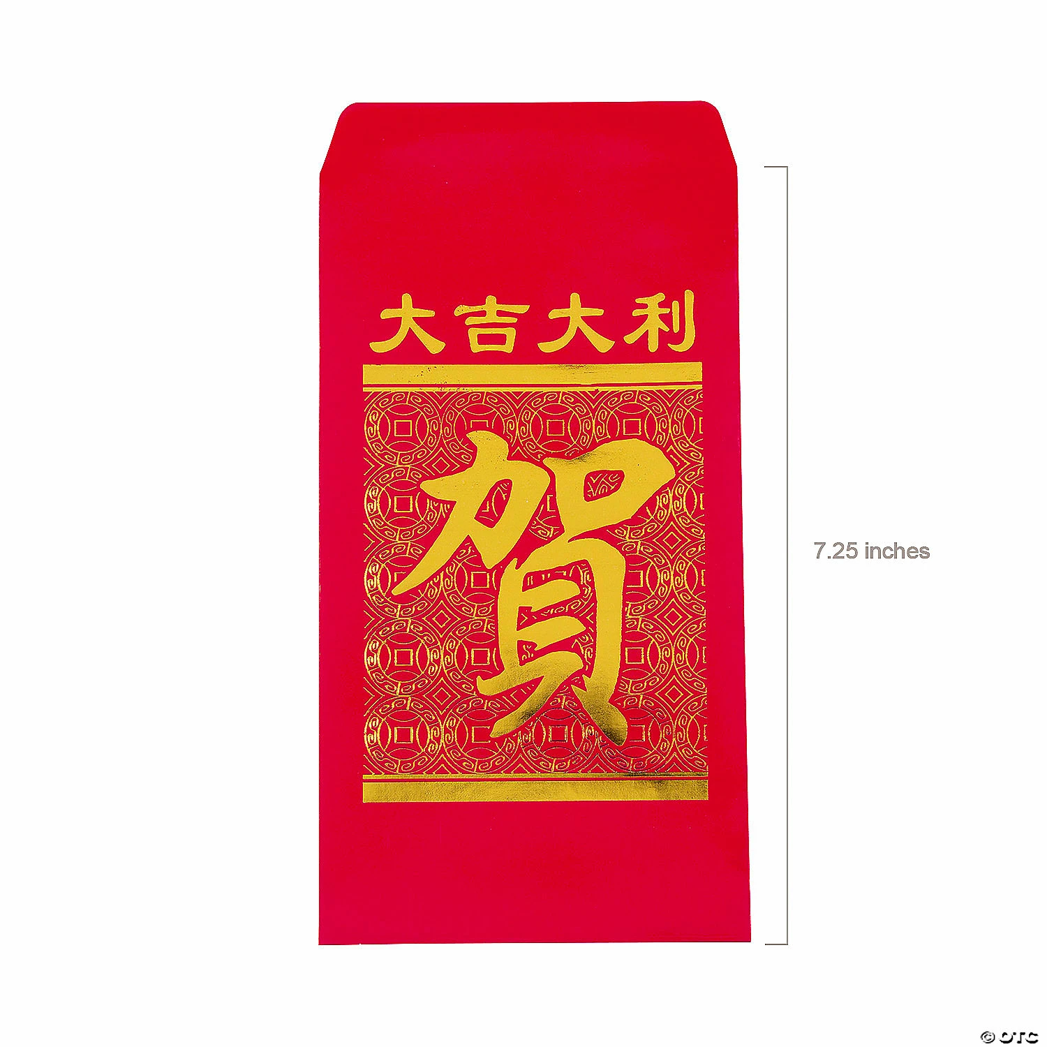 Promo β 3 1/2" x 7 1/4" Mini Lucky Money Paper Treat Bags - 24 Pc. π 2 Promo β 3 1/2" x 7 1/4" Mini Lucky Money Paper Treat Bags - 24 Pc. π - Image 2