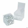 Best Pirce ✔️ 3" Medium Clear Favor Boxes - 24 Pc. 🔥