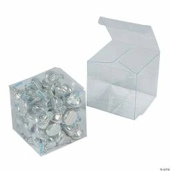 Best reviews of 🔥 4" Large Clear Favor Boxes - 24 Pc. 👏