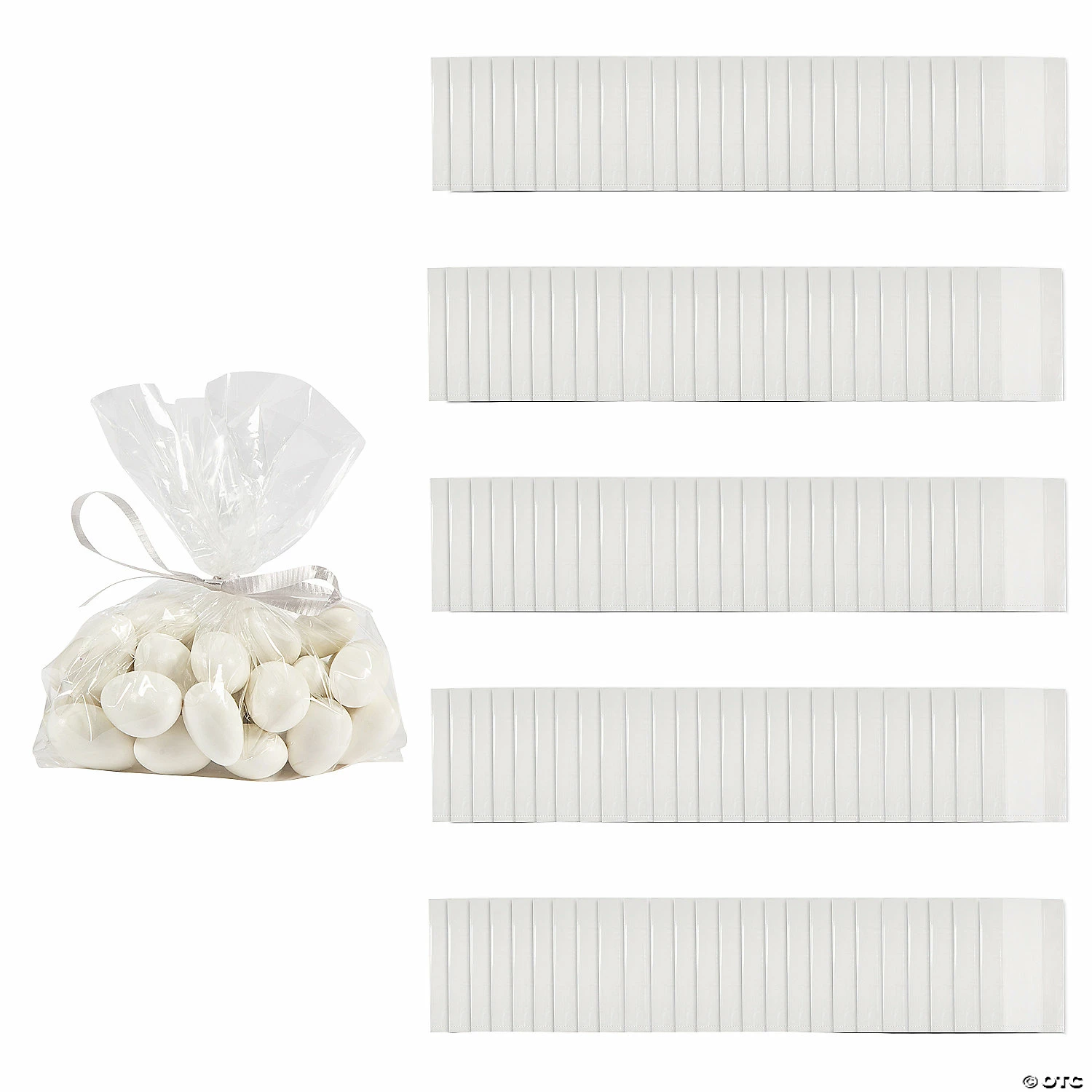 Budget ๐คฉ 4" x 5 1/2" Clear Cellophane Treat Bags - 150 Pc. ๐ 1 Budget ๐คฉ 4" x 5 1/2" Clear Cellophane Treat Bags - 150 Pc. ๐