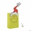 Cheapest ⭐ 4" x 6" Dr. Seuss™ The Grinch 🔔 Christmas Treat Bags - 12 Pc. 🎉