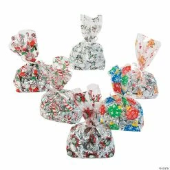 Budget ⌛ 5 1/2" x 11" Bulk Holiday Cellophane Bags - 72 Pc. ✔️