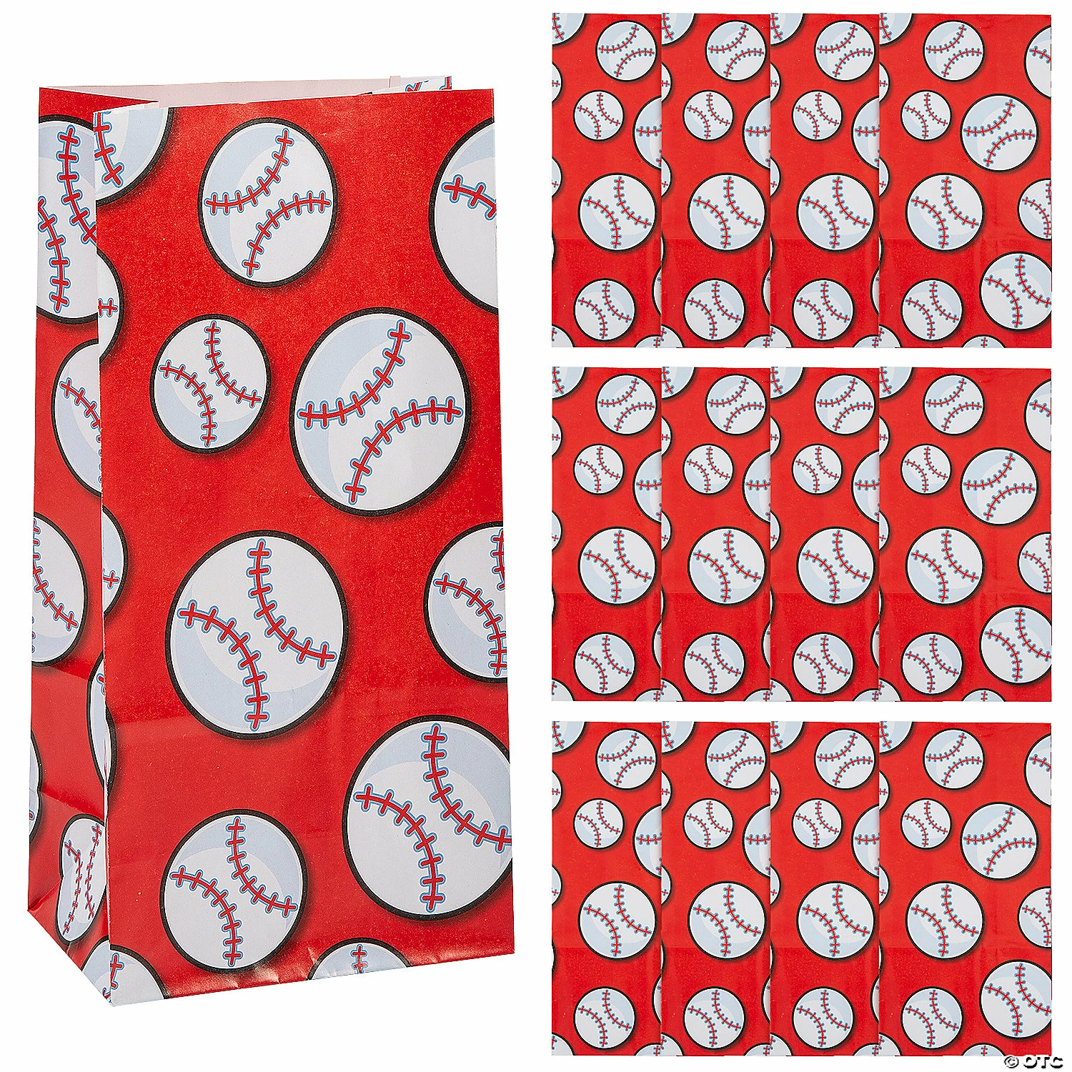 Buy π 5 1/4" x 10" βΎ Baseball Paper Treat Bags - 12 Pc. β¨ 1 Buy π 5 1/4" x 10" βΎ Baseball Paper Treat Bags - 12 Pc. β¨