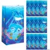 Best Sale 🧨 5 1/4" x 10" Dolphin Treat Bags – 12 Pc. 🎁