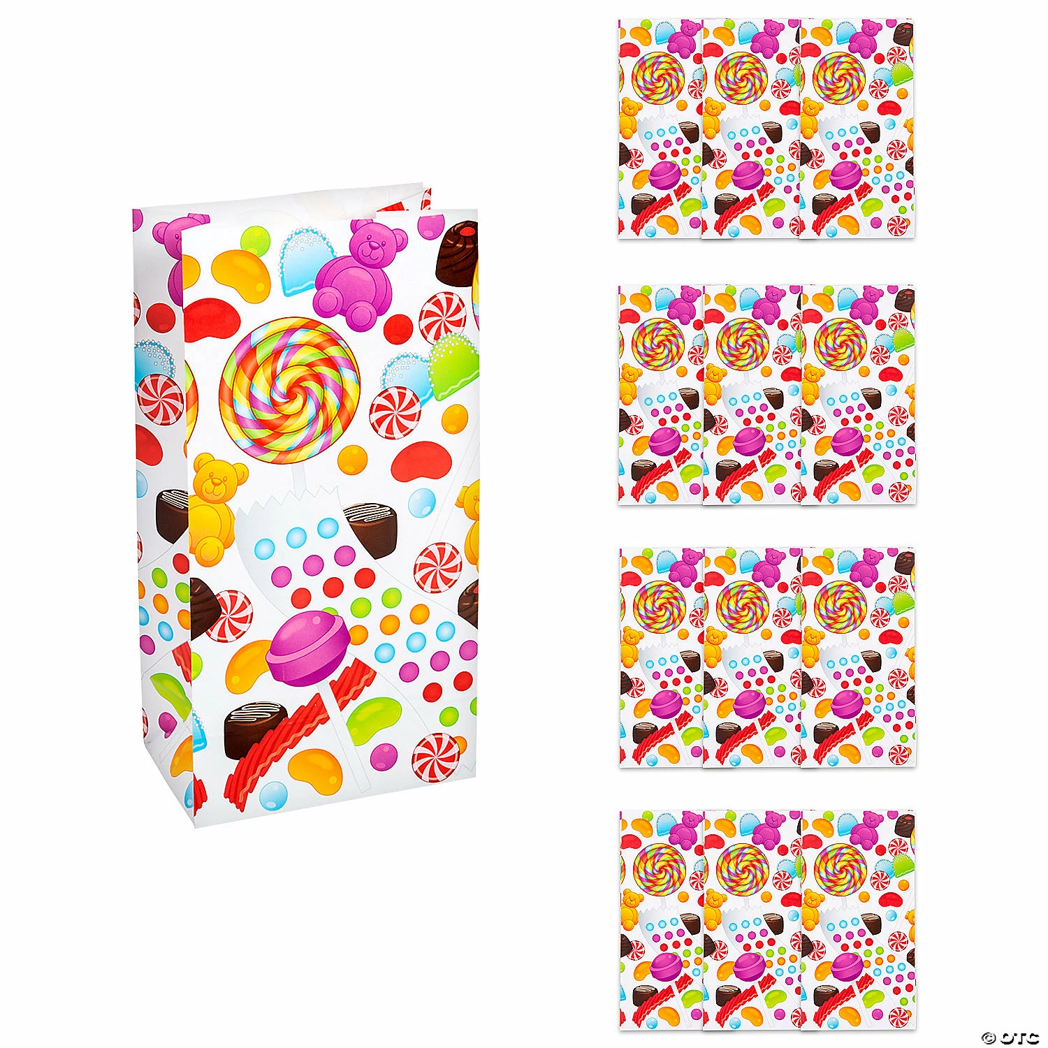 Flash Sale π 5 1/4" x 10" Sweet Treats Treat Bags - 12 Pc. π 1 Flash Sale π 5 1/4" x 10" Sweet Treats Treat Bags - 12 Pc. π