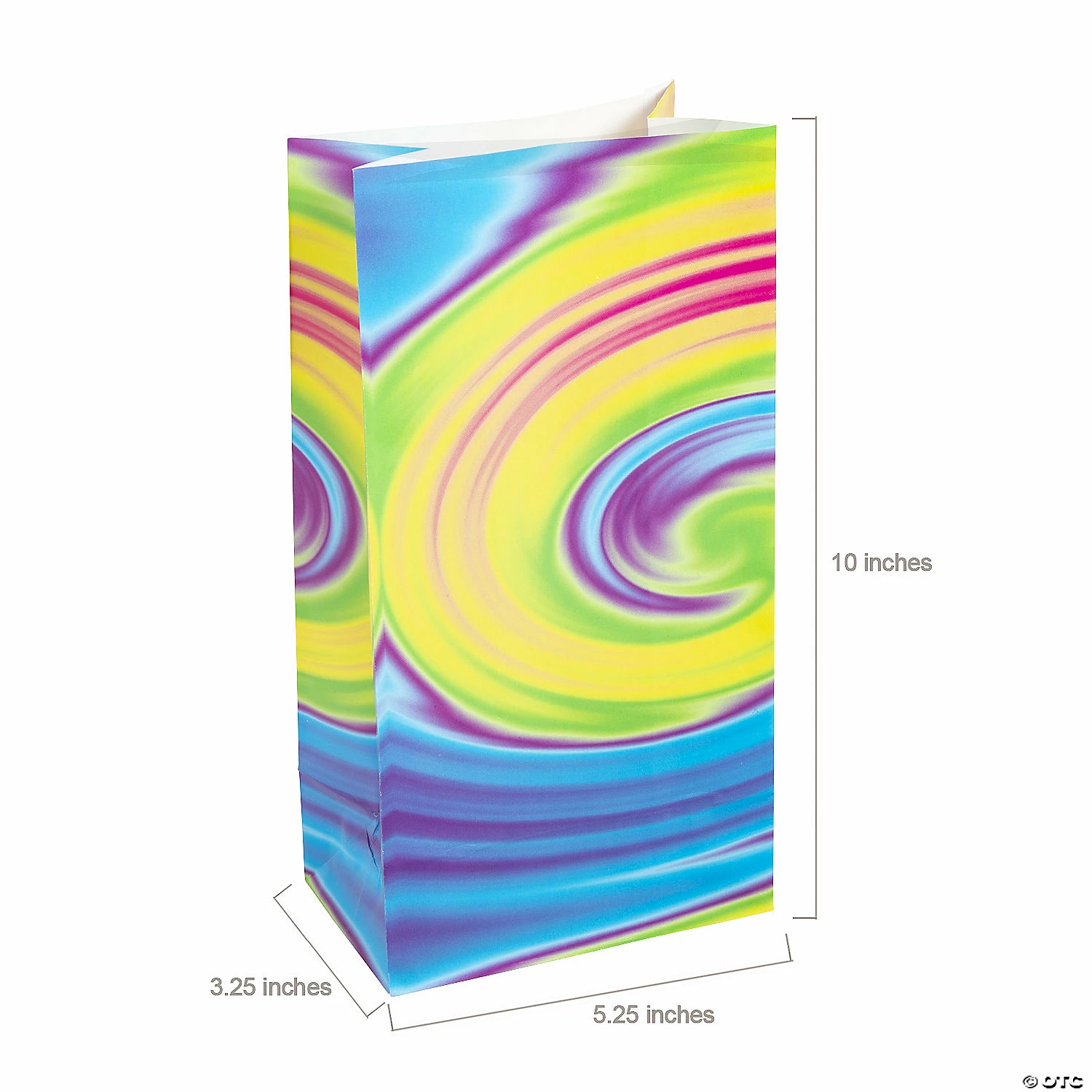 Cheapest β 5 1/4" x 10" Tie-Dyed Treat Bags - 12 Pc. π₯° 2 Cheapest β 5 1/4" x 10" Tie-Dyed Treat Bags - 12 Pc. π₯° - Image 2