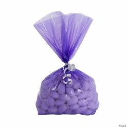 Cheap 👏 5 1/4" x 2 1/2" x 11" Medium Cellophane Treat Bags - 50 Pc. ❤️