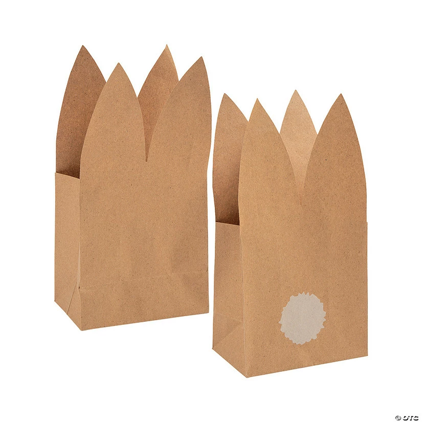 Buy ⌛ 5 1/4" x 3 1/4" x 10" Medium Bunny Ear Kraft Paper Goody Bags - 12 Pc. ❤️ 1 Buy ⌛ 5 1/4" x 3 1/4" x 10" Medium Bunny Ear Kraft Paper Goody Bags - 12 Pc. ❤️