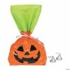 Best deal 👏 5" x 11 1/2" Bulk 🧛 Halloween Jack-O’-Lantern Cellophane Bags - 50 Pc. 😉