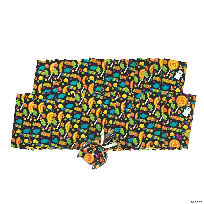 Flash Sale ๐ฏ 5" x 11 1/2" Bulk ๐ง Halloween Treats Cellophane Bags - 300 Pc. โญ 1 Flash Sale ๐ฏ 5" x 11 1/2" Bulk ๐ง Halloween Treats Cellophane Bags - 300 Pc. โญ