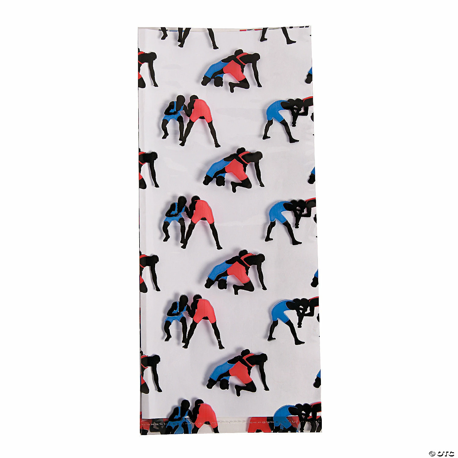 Discount ๐ 5" x 11 1/2" Medium Wrestling Cellophane Treat Bags - 12 Pc. ๐ 2 Discount ๐ 5" x 11 1/2" Medium Wrestling Cellophane Treat Bags - 12 Pc. ๐ - Image 2