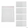 Cheap 💯 5" x 5" Bulk Clear Plastic Cookie Bags - 144 Pc. ⭐