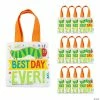 Cheapest 🔥 6 1/2" x 6" Mini Eric Carle’s The Very Hungry Caterpillar™ Nonwoven Tote Bags - 12 Pc. 🧨