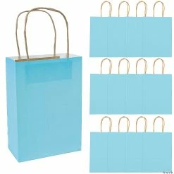 Best reviews of 🎉 6 1/2" x 9" Medium Kraft Paper Gift Bags - 12 Pc. ✨