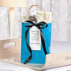 Hot Sale ⌛ 6 1/2" x 9" Medium Kraft Paper Gift Bags - 12 Pc. ❤️ -Party Bags & Containers Shop 6 1 2 x 9 medium turquoise kraft paper gift bags 12 pc 3 5961 a02