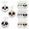 Best reviews of 🧨 6 3/4" x 9 1/4" Day of the Dead Cellophane Bags - 12 Pc. 🤩