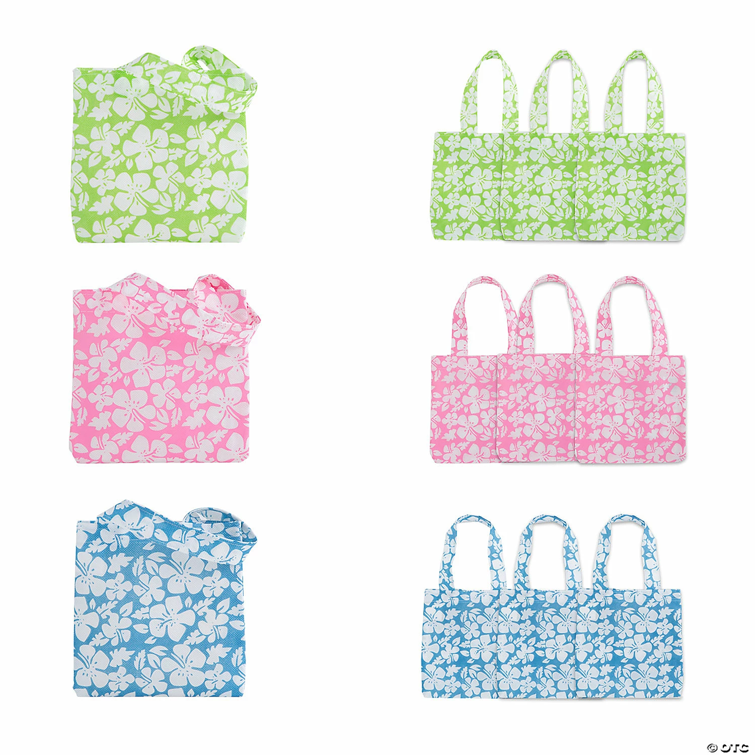 Buy π₯ 6" x 6" Mini Nonwoven Hibiscus Tote Bags - 12 Pc. π 1 Buy π₯ 6" x 6" Mini Nonwoven Hibiscus Tote Bags - 12 Pc. π