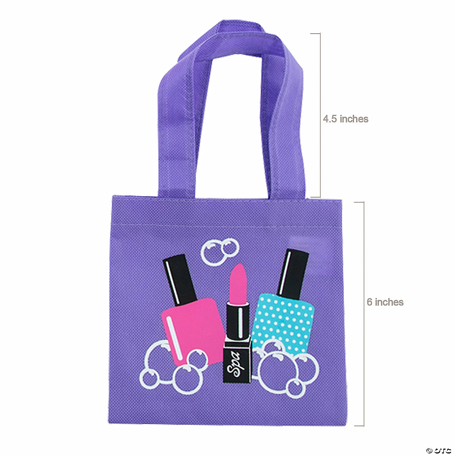 Flash Sale π 6" x 6" Mini Spa Party Nonwoven Tote Bags - 12 Pc. π 2 Flash Sale π 6" x 6" Mini Spa Party Nonwoven Tote Bags - 12 Pc. π - Image 2
