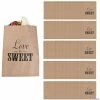 Best Pirce 🧨 6" x 8 1/2" Bulk Love Is Sweet Treat Bags - 150 Pc. ⌛