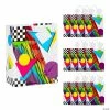 Cheap 🔥 7 1/2" x 9" Medium Awesome 80s Gift Bags - 12 Pc. 🌟