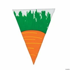 Discount 🌟 7 1/4" x 9 1/4" Carrot-Shaped Cellophane Bags - 12 Pc. 🌟 -Party Bags & Containers Shop 7 1 4 x 9 1 4 carrot shaped cellophane bags 12 pc 26 1415 p a02