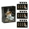 Budget 🔔 7 1/4" x 9" Medium Masquerade Ball Gift Bags with Tags - 12 Pc. 🎁