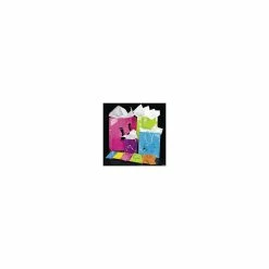 Promo 😀 7 1/4" x 9" Medium Neon Paper Gift Bags - 12 Pc. 💯 -Party Bags & Containers Shop 7 1 4 x 9 medium neon paper gift bags 12 pc 3 182 ip