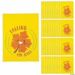 Coupon ๐ 7" x 9 1/2" Bulk Medium Religious Fall Goody Bags - 50 Pc. โ