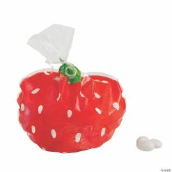 Outlet 💯 8 1/2" x 11" Strawberry Cellophane Bags – 36 Pc. 😀